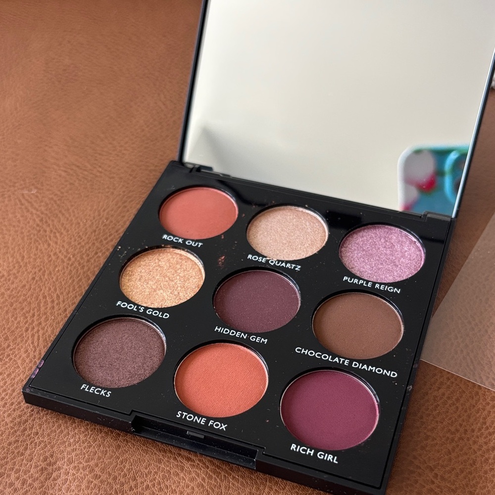 Morphe Eyeshadow Palette with Mirror, 9C, Jewel Crew, NWT